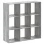 Estantería madera de ingeniería gris Sonoma 102x32x102 cm von , Bücherregale und Regale - Ref: Foro24-852821, Preis: 72,99 €,...