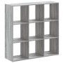 Estantería madera de ingeniería gris Sonoma 102x32x102 cm by , Bookcases and shelves - Ref: Foro24-852821, Price: 73,94 €, Di...