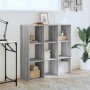 Estantería madera de ingeniería gris Sonoma 102x32x102 cm de , Librerías y estanterías - Ref: Foro24-852821, Precio: 76,05 €