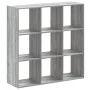 Estantería madera de ingeniería gris Sonoma 102x32x102 cm von , Bücherregale und Regale - Ref: Foro24-852821, Preis: 72,99 €,...