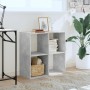 Estantería madera de ingeniería gris hormigón 68,5x32x68,5 cm by , Bookcases and shelves - Ref: Foro24-852828, Price: 39,99 €...