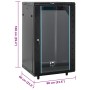 Rack de servidores patas giratorias 18U 19" IP20 60x60x100 cm by , Network storage systems - Ref: Foro24-30266, Price: 282,72...