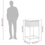 Küchenhocker mit 2 Stück schwarzen Kunststoff-Rattan-Kissen. von , Gartenstühle - Ref: Foro24-368317, Preis: 106,58 €, Rabatt: %