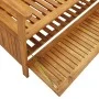 Solid acacia wood garden storage bench 120 cm by vidaXL, garden benches - Ref: Foro24-310279, Price: 164,58 €, Discount: %