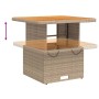 Gartenmöbel-Set 3-teilig aus synthetischem Rattan mit beigen Kissen von , Gartensets - Ref: Foro24-3262771, Preis: 330,43 €, ...