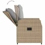 Set comedor de jardín 9 pzas con cojines ratán sintético beige by , Garden sets - Ref: Foro24-3262790, Price: 1,00 €, Discoun...