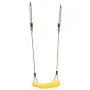 Columpio para niños individual con cuerda ajustable amarillo by , Accessories for swings and play structures - Ref: Foro24-40...