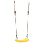 Columpio para niños individual con cuerda ajustable amarillo by , Accessories for swings and play structures - Ref: Foro24-40...