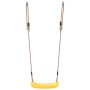 Columpio para niños individual con cuerda ajustable amarillo by , Accessories for swings and play structures - Ref: Foro24-40...