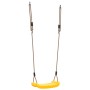 Columpio para niños individual con cuerda ajustable amarillo by , Accessories for swings and play structures - Ref: Foro24-40...