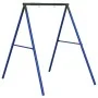 Estructura columpio exterior y 2 ganchos para colgar acero azul by , Accessories for swings and play structures - Ref: Foro24...