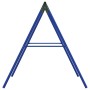 Estructura columpio exterior y 2 ganchos para colgar acero azul de , Accesorios para columpios y estructuras de juegos - Ref:...