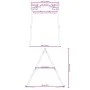 Estructura columpio exterior y 2 ganchos para colgar acero azul by , Accessories for swings and play structures - Ref: Foro24...