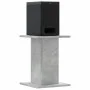 Soportes altavoces 2 uds madera gris hormigón 30x30x40 cm de , Soportes para altavoces - Ref: Foro24-852648, Precio: 41,39 €,...