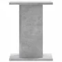 Soportes altavoces 2 uds madera gris hormigón 30x30x40 cm de , Soportes para altavoces - Ref: Foro24-852648, Precio: 41,39 €,...