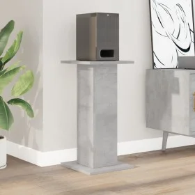 Soportes altavoces 2 uds madera gris hormigón 30x30x60 cm by , Speaker stands - Ref: Foro24-852657, Price: 53,23 €, Discount: %