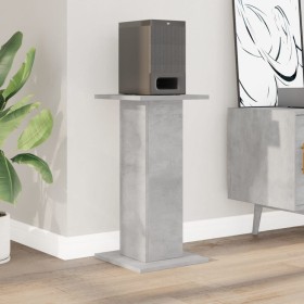 Soportes altavoces 2 uds madera gris hormigón 30x30x60 cm by , Speaker stands - Ref: Foro24-852657, Price: 50,15 €, Discount: %