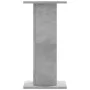 Soportes altavoces 2 uds madera gris hormigón 30x30x60 cm de , Soportes para altavoces - Ref: Foro24-852657, Precio: 53,20 €,...