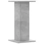 Soportes altavoces 2 uds madera gris hormigón 30x30x60 cm de , Soportes para altavoces - Ref: Foro24-852657, Precio: 53,20 €,...