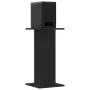 Soportes altavoces 2 uds madera ingeniería negro 30x30x60 cm de , Soportes para altavoces - Ref: Foro24-852655, Precio: 58,59...