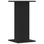 Soportes altavoces 2 uds madera ingeniería negro 30x30x60 cm de , Soportes para altavoces - Ref: Foro24-852655, Precio: 58,59...