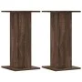 Soportes altavoces 2 uds madera marrón roble 30x30x60 cm by , Speaker stands - Ref: Foro24-852660, Price: 54,60 €, Discount: %