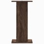 Lautsprecherständer 2 Stück aus braunem Eichenholz 30x30x60 cm von , Lautsprecherständer - Ref: Foro24-852660, Preis: 51,15 €...