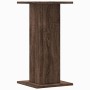 Lautsprecherständer 2 Stück aus braunem Eichenholz 30x30x60 cm von , Lautsprecherständer - Ref: Foro24-852660, Preis: 51,15 €...