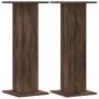 Soportes altavoces 2 uds madera marrón roble 30x30x80 cm von , Lautsprecherständer - Ref: Foro24-852669, Preis: 70,91 €, Raba...