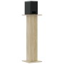 Soportes altavoces 2 uds madera roble Sonoma 30x30x95 cm de , Soportes para altavoces - Ref: Foro24-852674, Precio: 72,37 €