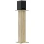Soportes altavoces 2 uds madera roble Sonoma 30x30x95 cm by , Speaker stands - Ref: Foro24-852674, Price: 67,80 €, Discount: %