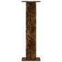 Soportes altavoces 2 uds madera roble ahumado 30x30x95 cm by , Speaker stands - Ref: Foro24-852676, Price: 72,88 €, Discount: %