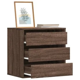 Cajonera de esquina madera ingeniería marrón roble 60x41x58 cm by , Drawers - Ref: Foro24-852849, Price: 80,91 €, Discount: %
