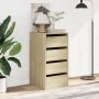 Eckschubladenkommode aus Sonoma-Eichen-Ingenieurholz 40x41x76 cm. von , Schubladen - Ref: Foro24-852863, Preis: 94,85 €, Raba...
