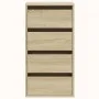 Eckschubladenkommode aus Sonoma-Eichen-Ingenieurholz 40x41x76 cm. von , Schubladen - Ref: Foro24-852863, Preis: 94,85 €, Raba...