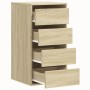Cajonera de esquina madera ingeniería roble Sonoma 40x41x76 cm by , Drawers - Ref: Foro24-852863, Price: 87,42 €, Discount: %