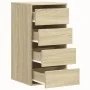 Eckschubladenkommode aus Sonoma-Eichen-Ingenieurholz 40x41x76 cm. von , Schubladen - Ref: Foro24-852863, Preis: 94,85 €, Raba...