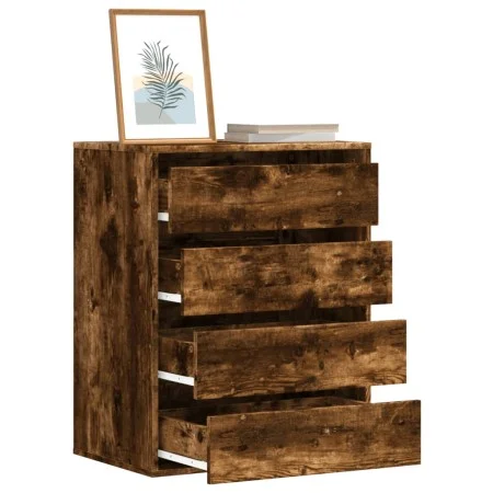 Cajonera de esquina madera de ingeniería envejecido 60x41x76 cm de , Cajoneras - Ref: Foro24-852877, Precio: 109,35 €, Descue...