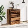 Cajonera de esquina madera de ingeniería envejecido 60x41x76 cm de , Cajoneras - Ref: Foro24-852877, Precio: 111,45 €, Descue...