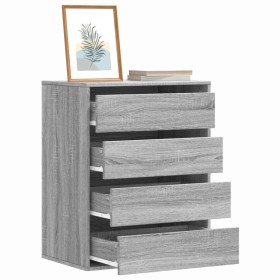 Cajonera de esquina madera ingeniería gris Sonoma 60x41x76 cm by , Drawers - Ref: Foro24-852875, Price: 114,77 €, Discount: %