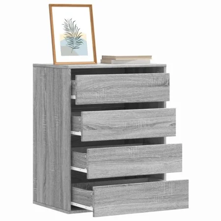 Eckschubladenkommode aus grauem Sonoma-Ingenieurholz 60x41x76 cm. von , Schubladen - Ref: Foro24-852875, Preis: 112,60 €, Rab...