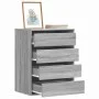 Cajonera de esquina madera ingeniería gris Sonoma 60x41x76 cm de , Cajoneras - Ref: Foro24-852875, Precio: 114,77 €, Descuent...
