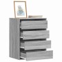 Cajonera de esquina madera ingeniería gris Sonoma 60x41x76 cm by , Drawers - Ref: Foro24-852875, Price: 114,77 €, Discount: %