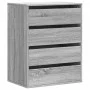 Eckschubladenkommode aus grauem Sonoma-Ingenieurholz 60x41x76 cm. von , Schubladen - Ref: Foro24-852875, Preis: 112,60 €, Rab...