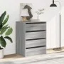 Eckschubladenkommode aus grauem Sonoma-Ingenieurholz 60x41x76 cm. von , Schubladen - Ref: Foro24-852875, Preis: 112,60 €, Rab...
