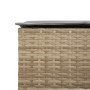Taburetes de cocina con cojines 2 uds ratán sintético beige by , Garden chairs - Ref: Foro24-368320, Price: 94,05 €, Discount: %