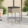Taburetes de cocina y cojines 2 uds ratán sintético gris claro by , Garden chairs - Ref: Foro24-368322, Price: 92,41 €, Disco...