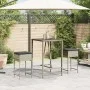 Taburetes de cocina y cojines 2 uds ratán sintético gris claro by , Garden chairs - Ref: Foro24-368322, Price: 92,41 €, Disco...