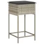 Taburetes de cocina y cojines 2 uds ratán sintético gris claro by , Garden chairs - Ref: Foro24-368322, Price: 92,41 €, Disco...