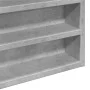 Vitrina de madera de ingeniería gris hormigón 100x8,5x50 cm de , Estantes y estanterías - Ref: Foro24-847950, Precio: 35,10 €...